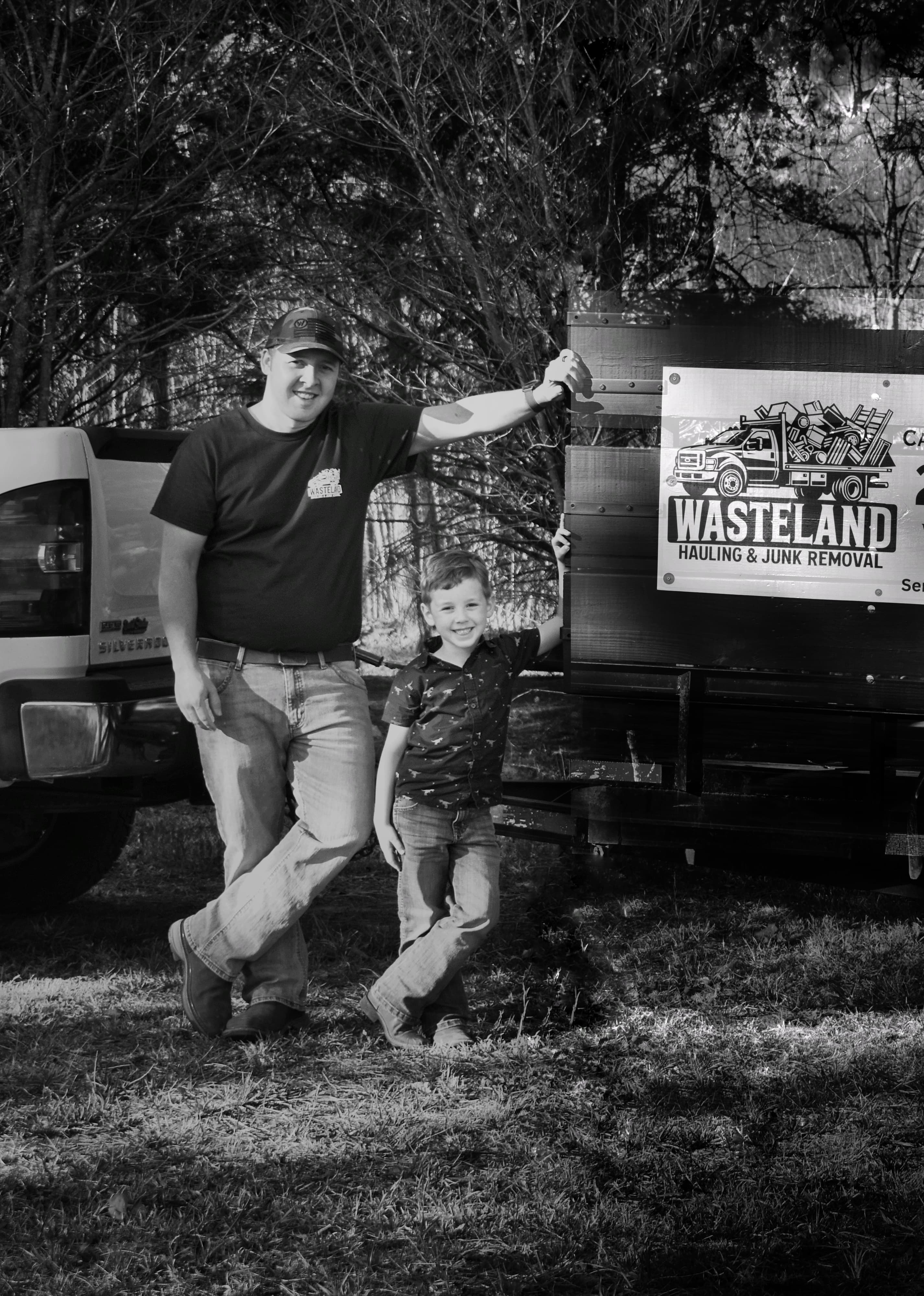 Trotman family at work